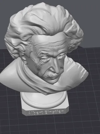 Statue of Albert Einstein