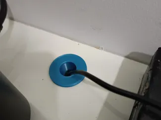 organisador de cabos para mesa