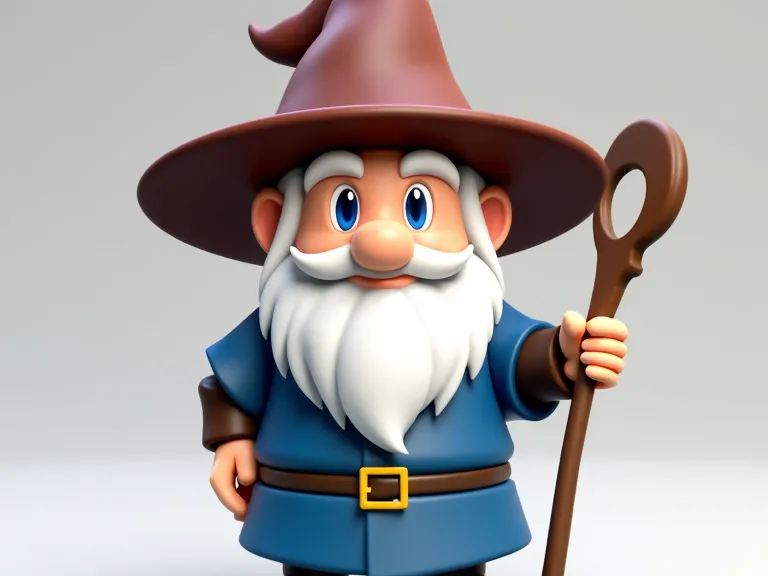 Wizard figurine 