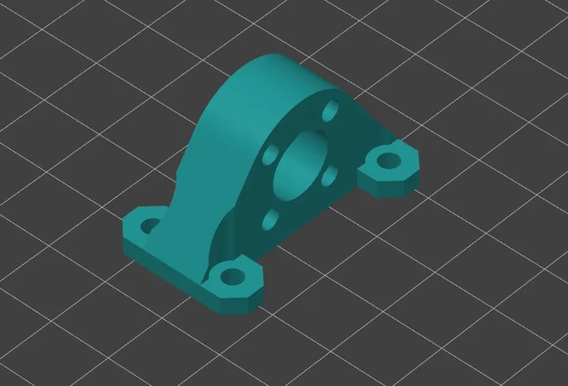 Nut adapter for Lead Screw 8mm ACME