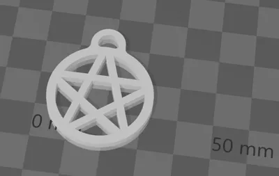 5 point star charm