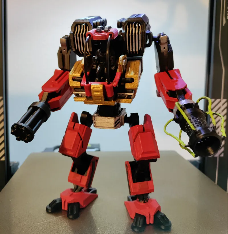 Artillery Upgrade for Entropy Mech