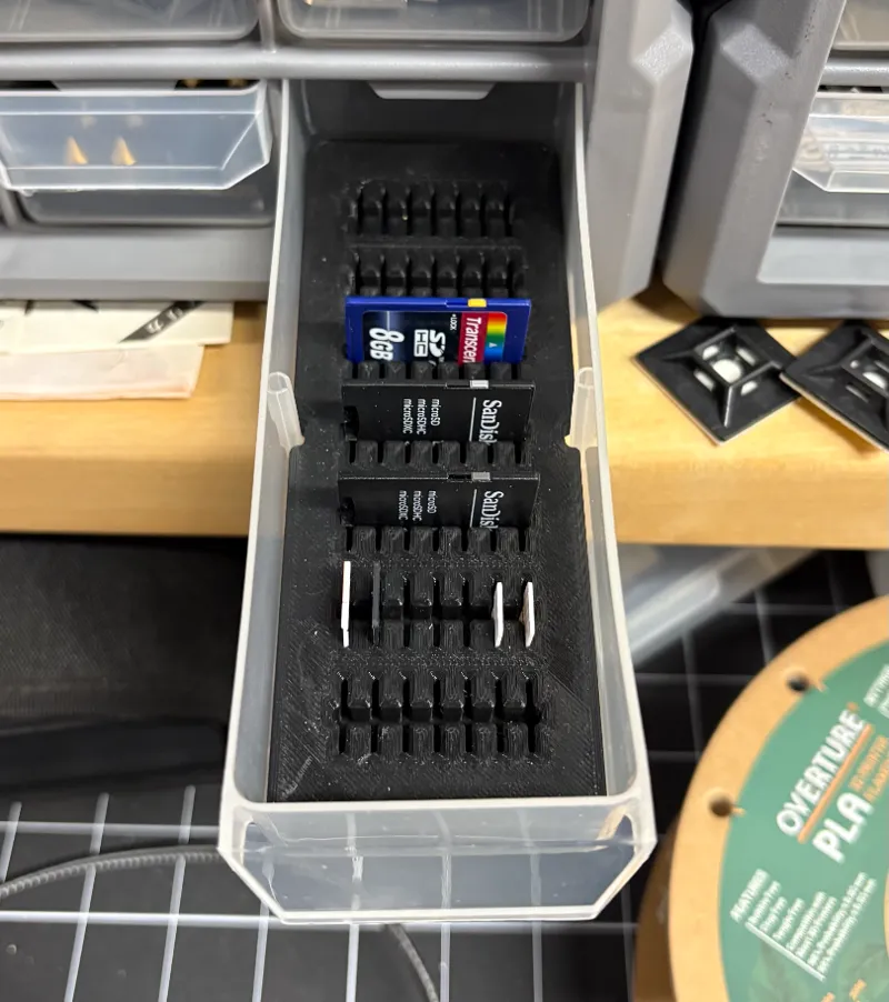 Ace Parts Organizer SD/Micro SD Card Holder
