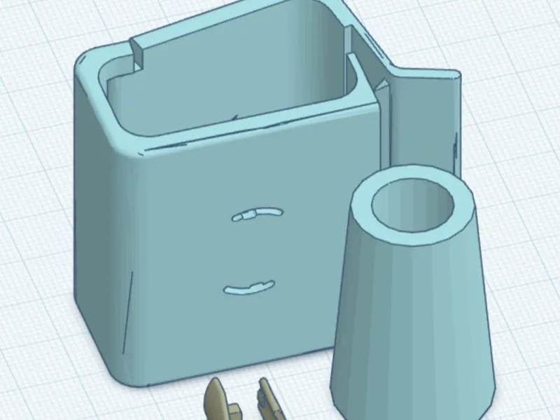 Ikea tertial Lamp clip v2
