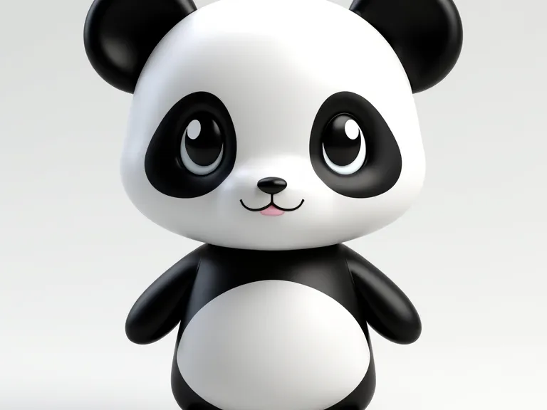 Panda Figurine