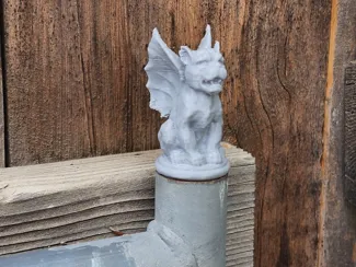 Gargoyle Fence Post Topper
