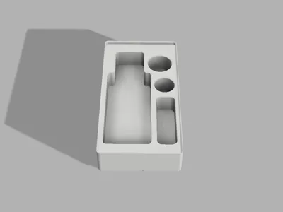 Contact Lense Solution, Drops, and Case Gridfinity