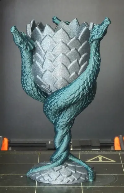 Dragon Wine Glass
