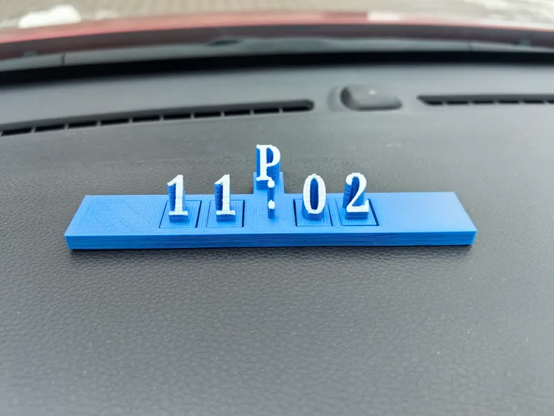 Parking clock