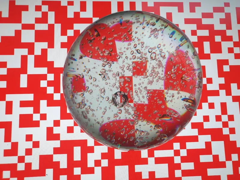 a 3D printed autostereogram