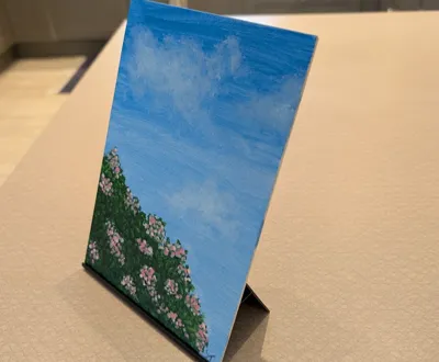 Canvas easel