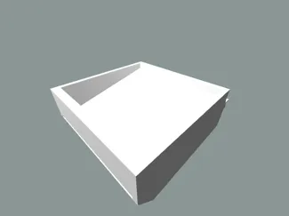 water drainage soap dish