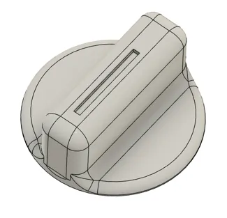 Fridgidaire Crown Series Dryer Knob (PN 131858004)