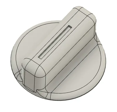 Fridgidaire Crown Series Dryer Knob (PN 131858004)