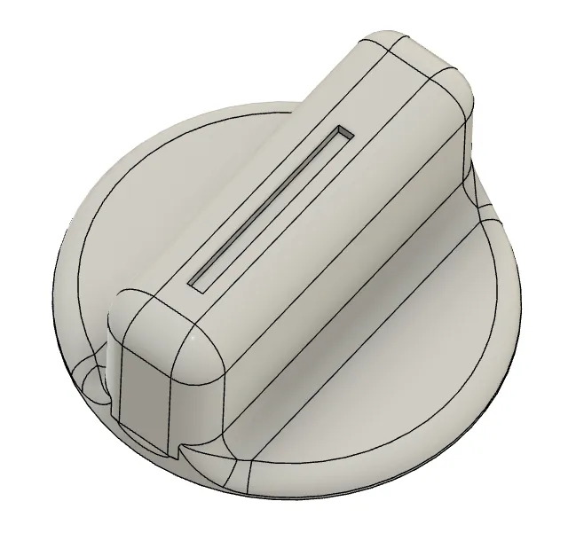 Fridgidaire Crown Series Dryer Knob (PN 131858004)