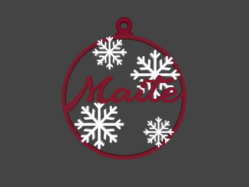 Bola de Navidad Maite