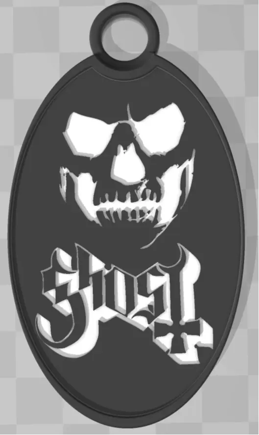 Ghost B.C Key Ring / Porte clé Ghost B.C