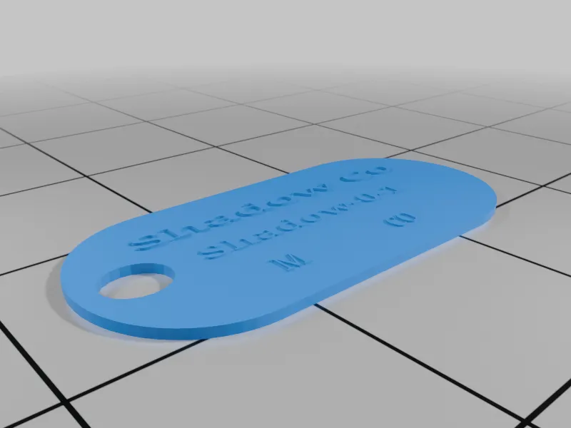 Shadow Company, Graves's dogtag