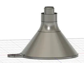 anycubic funnel for thicker  bottles 