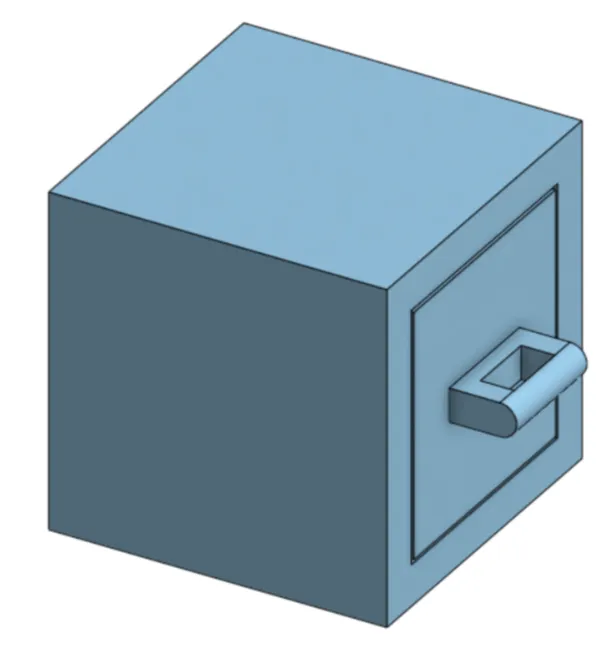 Small Print In Place Drawer