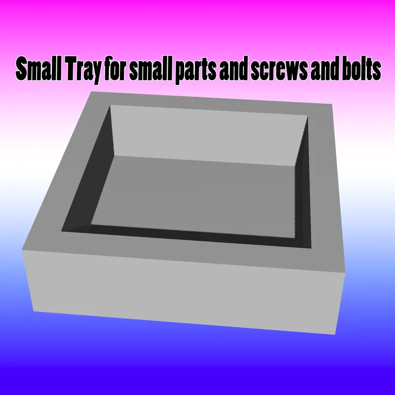 Small Tray for little pieces or bolts and nails