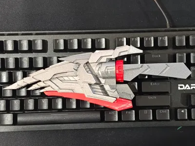 Cyberpunk Dagger (Pre-supported) (Large hands should consider scaling up for printing)