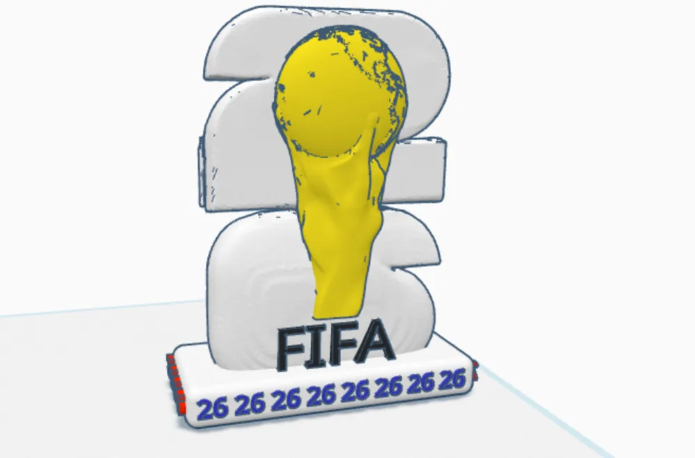 Logotipo Oficial de la Copa Mundial 2026 Remezclado por √Sqauroot ...