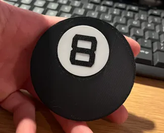 8 Ball Coaster
