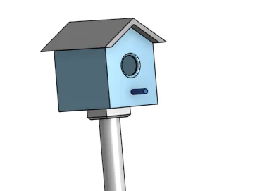 simple birdhouse