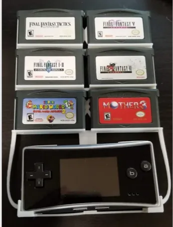 Game Boy Advanced (GBA) and Micro Wall Mount