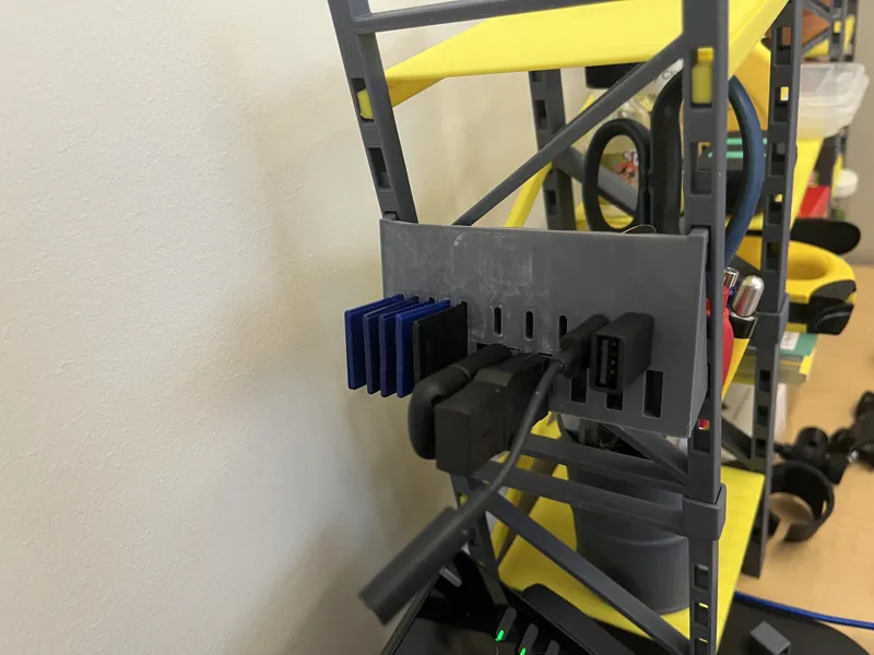 Mini Warehouse USB and SD Card Side Mount