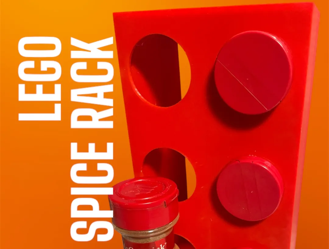 Brick Spice Rack