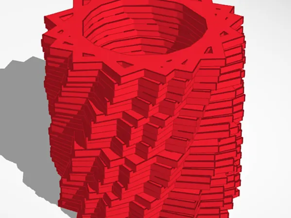 spiral pot