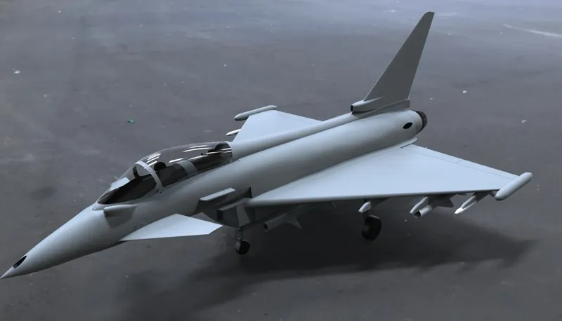 加拿大CF-18U-17芬兰鹰狮瑞典Saab-37雷式欧洲版台风直升机歼击机分类共10款3d打印模型