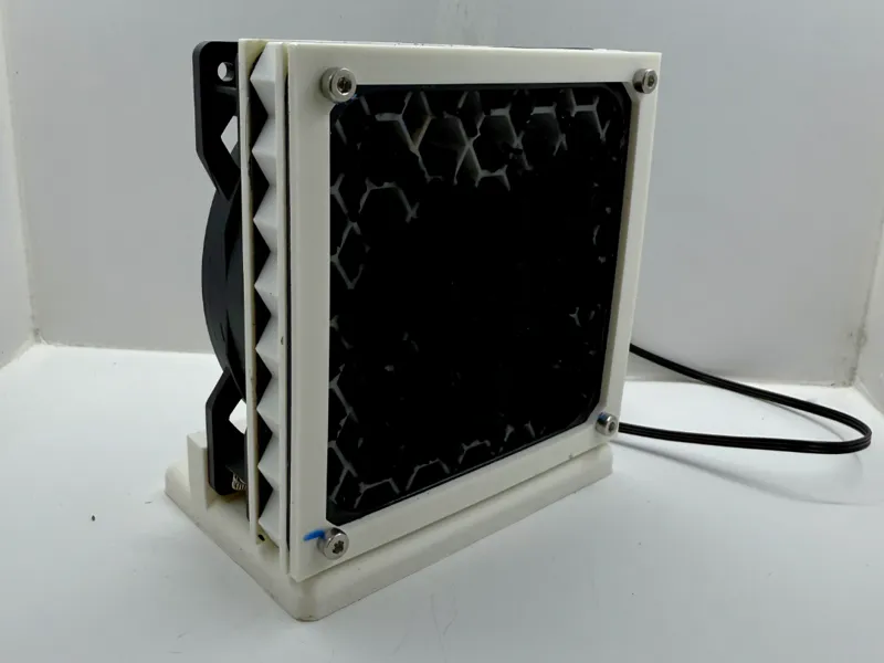 120MM PC fan carbon filter mount