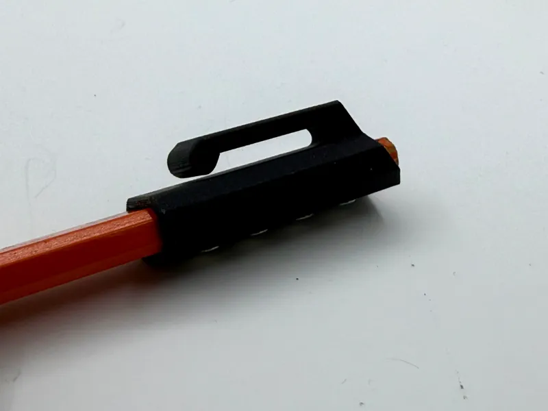 Construction pencil clip