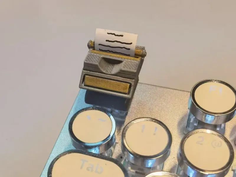 迷你打字机键帽 the ‘Typewriter’ keycap