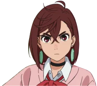 momo ayase cosplay earrings from dandadan
