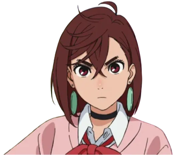 momo ayase cosplay earrings from dandadan
