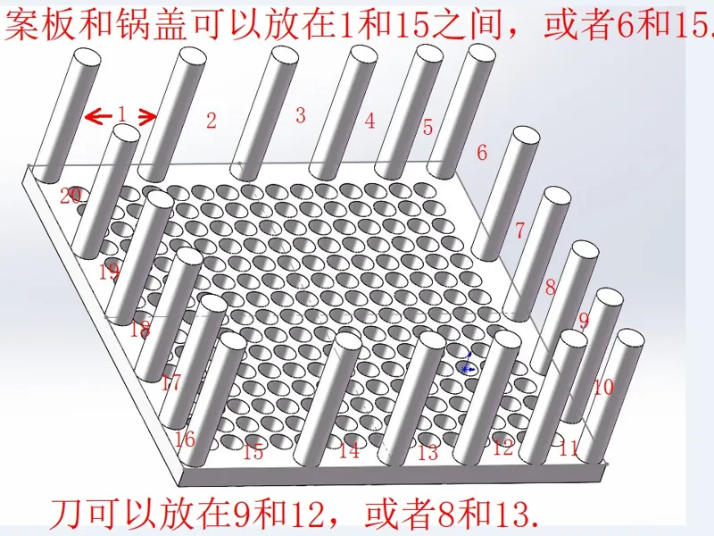 刀架、案板架、锅盖架