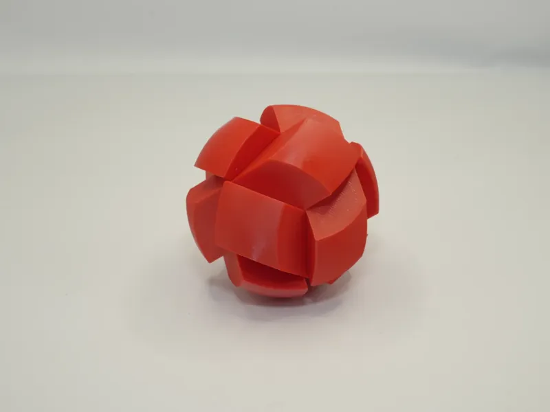 益智玩具-鲁班锁-足球-No:23（含GiF说明））