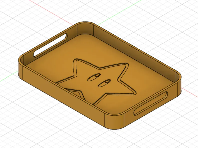 mario tray