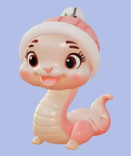 蛇年吉祥物