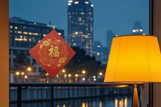 蛇年福字贴