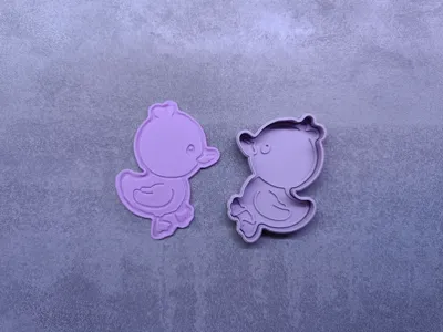 Cute Duck Cookie Cutter