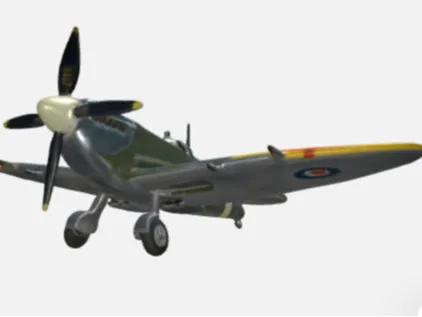 Spitfire Model generated from MakerLab