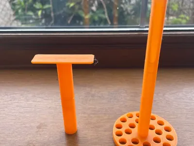 running bottle drying stand