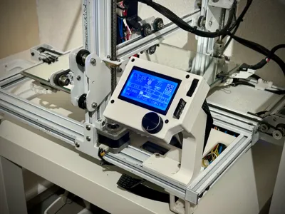 Case & Stand for Creality CR-10 LCD with MicroSD 