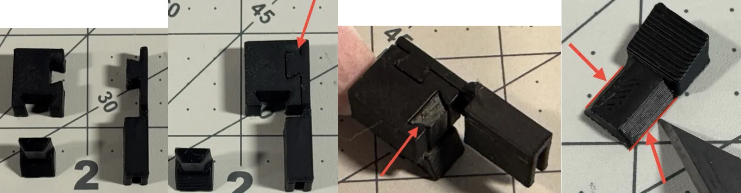 A black object with red arrows

Description automatically generated