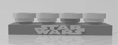 Kyber crystal holder